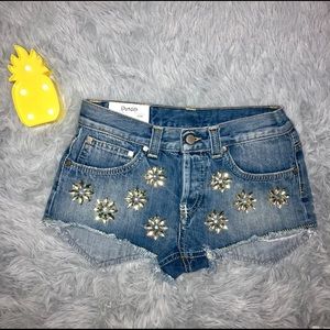 Girl’s Denim Shorts Brazilian Boutique SZ 12 NWT